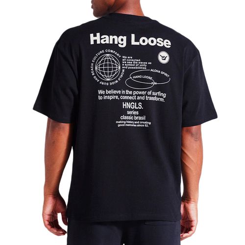 Camiseta Masculina Hang Loose Especial New Order PRETO-HLTS030196- -1-